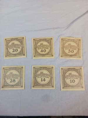 ERNIE BALL EARTHWOOD Mixed Lot 80/20 Bronze Plain ACOUSTIC GUITAR 6 Strings Lot