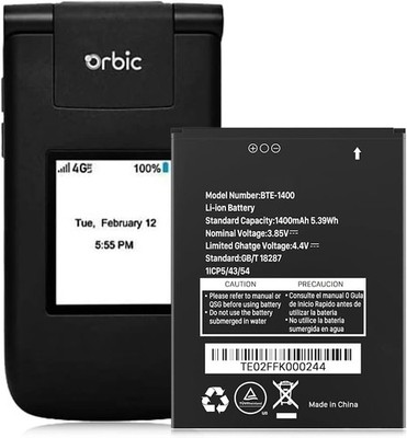Battery for BTE 1400 High Capacity Replacement New 0 Cycle Li ion Battery