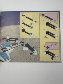 Lego Vintage Exploriens Starship Instruction Manual for set 6982