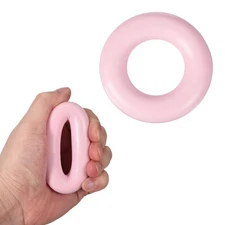 Grip Strength Trainer Rings, Hand Grip Strengthener, 2.8" & 10 LB & Pink