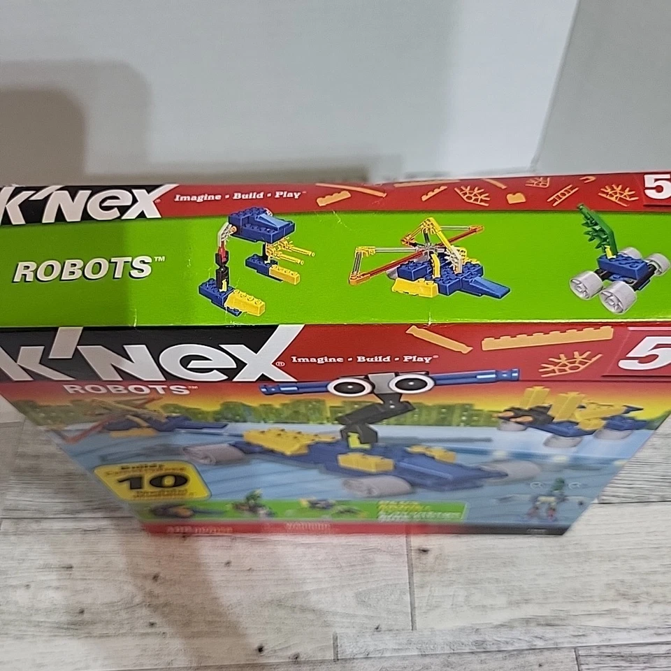K'nex Robots Builds 10 Models Build Play Imagine New In Box 11645 Model - Image 4 of 4