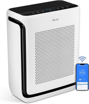 LEVOIT Air Purifiers for Home Large Room Up to 1875 Ft² Vital 200S-P. White