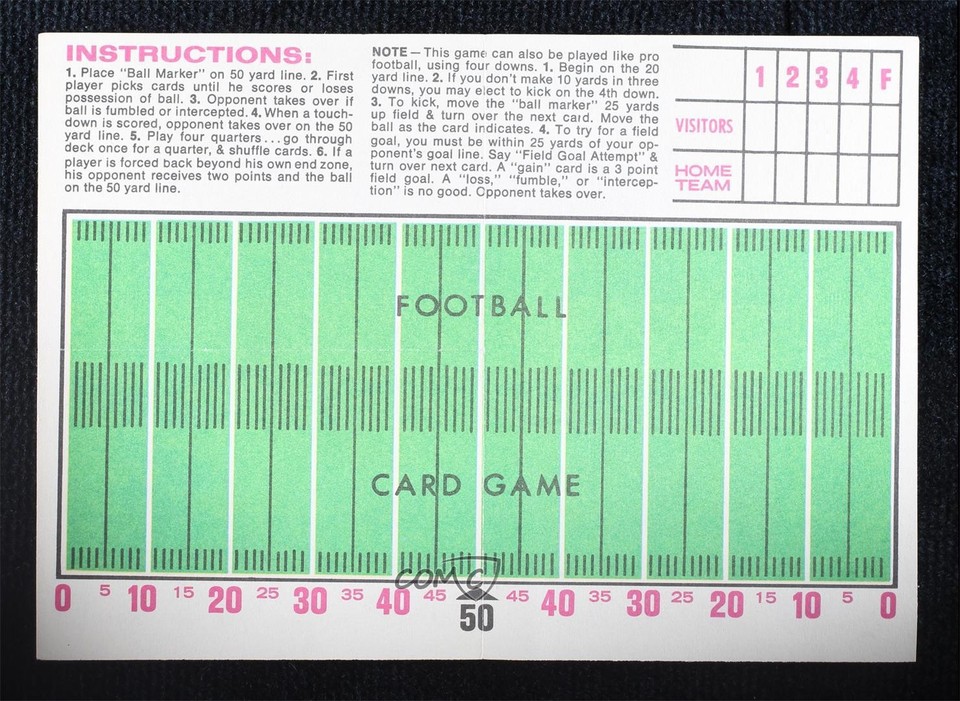 1971 Topps Football Pin-Ups Johnny Unitas #29 HOF 8w9 | eBay