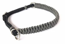 side pull hackamore attachment with a whoa Grey....black or brown chinstrap