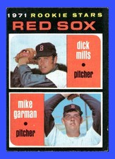 1971 Topps - 1971 Rookie Stars # 512  Dick Mills, Rick Mike Garman Ex