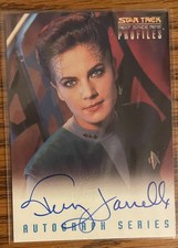 1997 Deep Space Nine Profiles Terry Farrell Autograph Star Trek  Auto Jadzia Dax