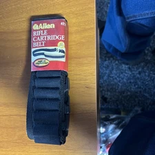 Allen Ammo Belt Rifle Cartridge 20-Round Quick Release Buckle 58 in 58" Long 