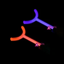 Y Fork Electrode Replace For High Frequency Facial Wand Anti Acne Neck Wrinkle