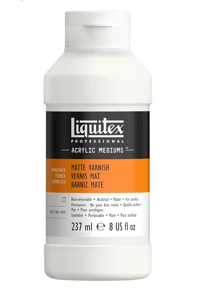 Liquitex Professional Acrylic Flexible Matte Varnish (237ml)