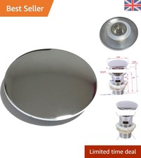Innovative Round Push-Up Drain Plug with Rubber Seal for Elegant Bathroom Design