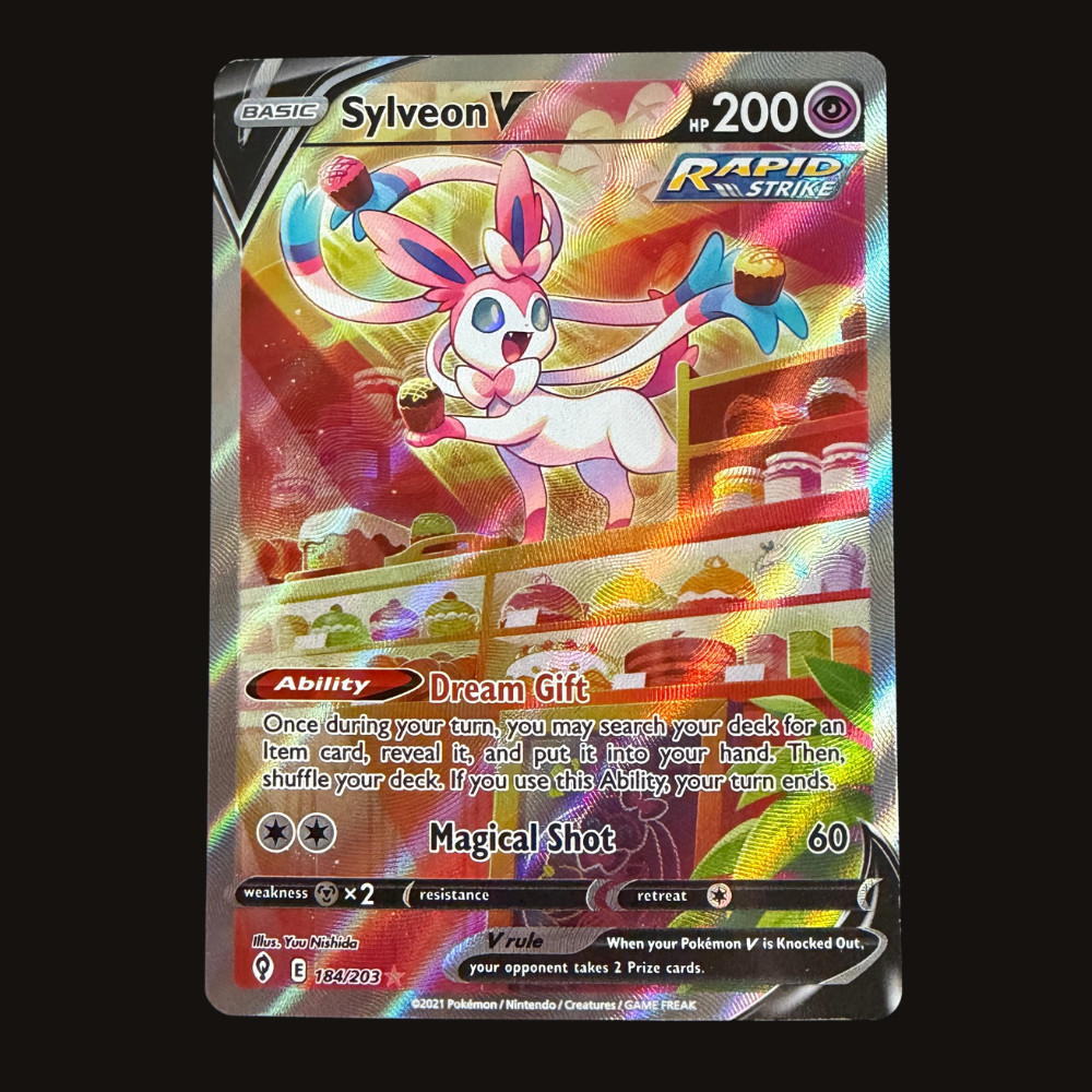 sylveon v pokemon card value Sylveon V (Alternate Full Art) main image 0