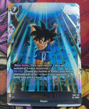 2026-08-13 · $50 · Son Goku GT FB07-122 Secret Rare Wish For Shenron Dragon Ball Card Eng