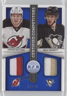2013 Totally Certified Blue Prime 1/50 Beau Bennett Stefan Matteau Rookie RC g2u