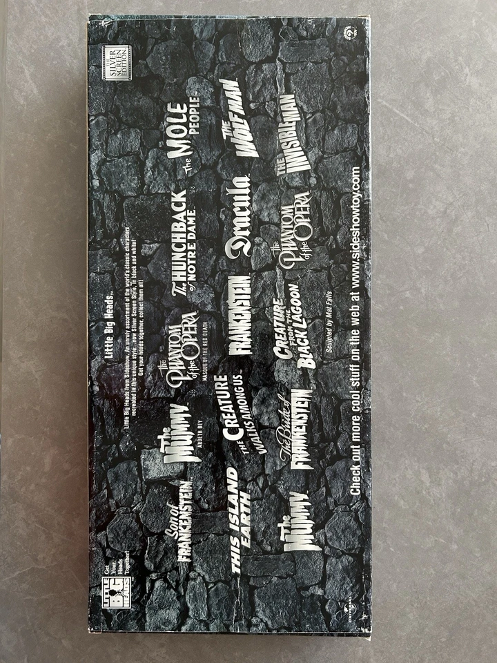 Universal Studios Monsters - Little Big Heads Set Silver Screen Edition No Res! - image 4 of 4