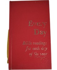 Every Day Bible Readings for Each Day of the Year Hardcover Scripture Union 1978