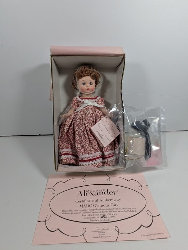 2004 Madame Alexander #35020 MADC Glamour Girl Doll 8" NIB LE 125/600