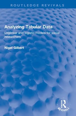 Nigel Gilbert | Analyzing Tabular Data | Taschenbuch | Englisch (2024)