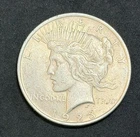 1923-P Peace Silver Dollar - 90% US Coin, No Reserve #819