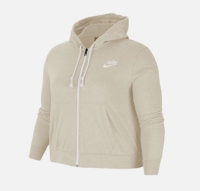nike vintage zip hoodie women's