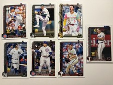 Topps 2025 Rookie MLB 7-Card Lot (Imanaga, Miller, Merrill, Wells, Ballesteros)