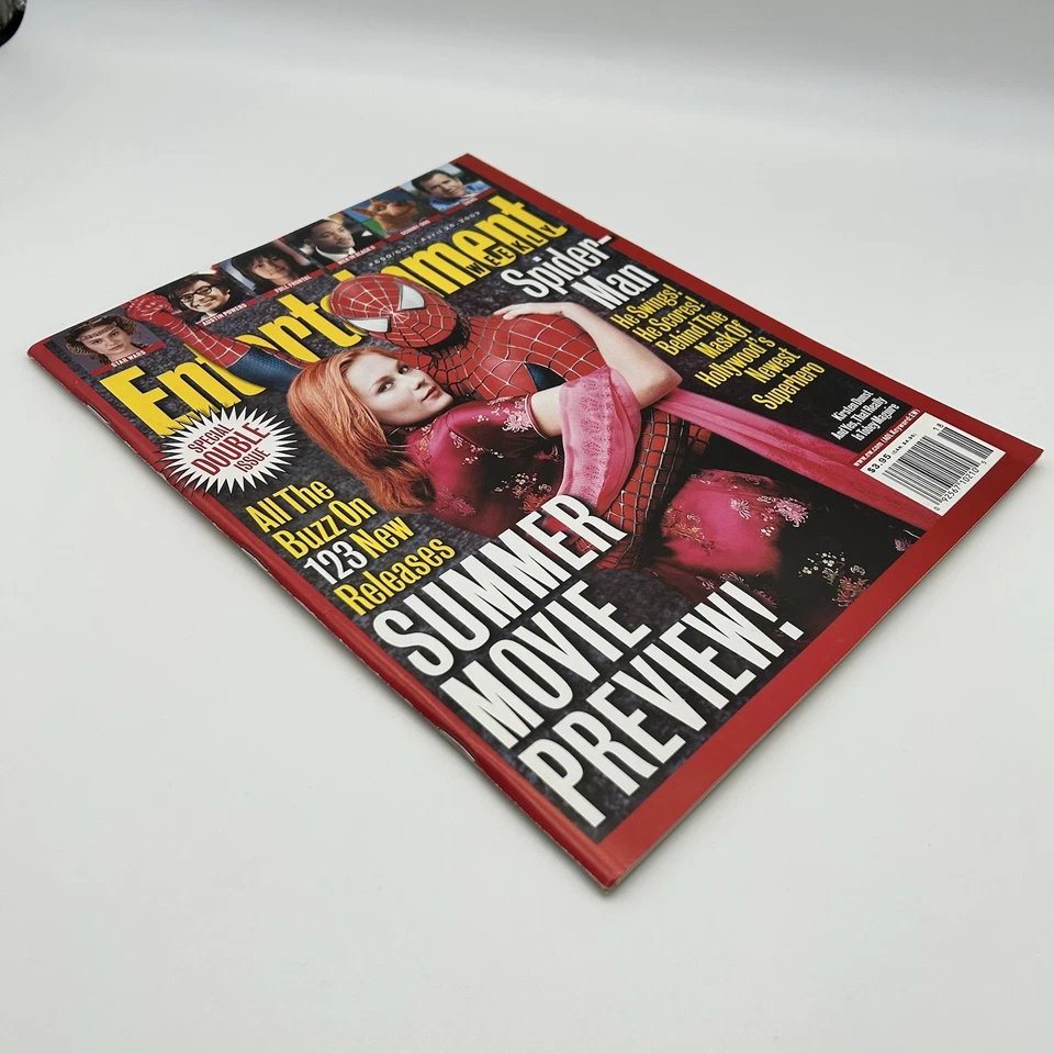 Spider-Man 2002 Summer Movie Preview Entertainment Weekly Newsstand Apr. 26 2002 Foto 3 de 4