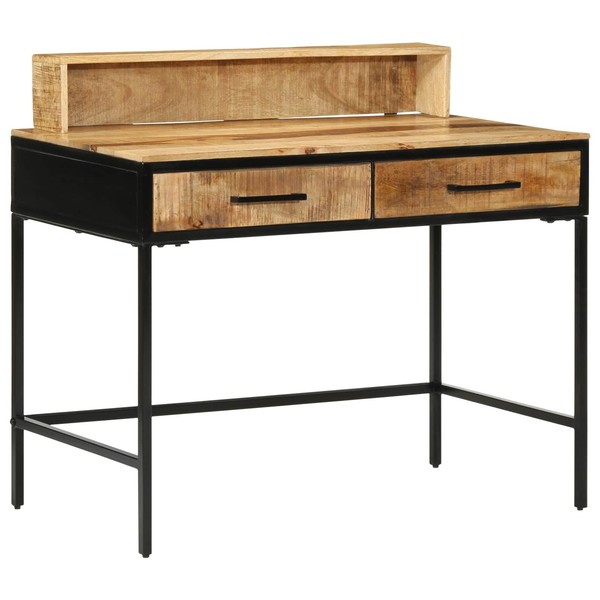 Konsolentisch Mit Schubladen Braun 100 X 55 X 89,5 Cm Konsolentisch WohnmöBel Wo-image
