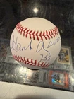 HANK AARON 755 ATLANTA MILWAUKEE BRAVES SINGLE SIGNED BASEBALL JSA