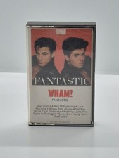 Wham Fantastic CASSETTE Tape 1983 Columbia George Michael