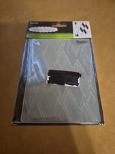 Darice Embossing Essentials Folder 4.25x5.75 3002-3123 Rectangle Background Art