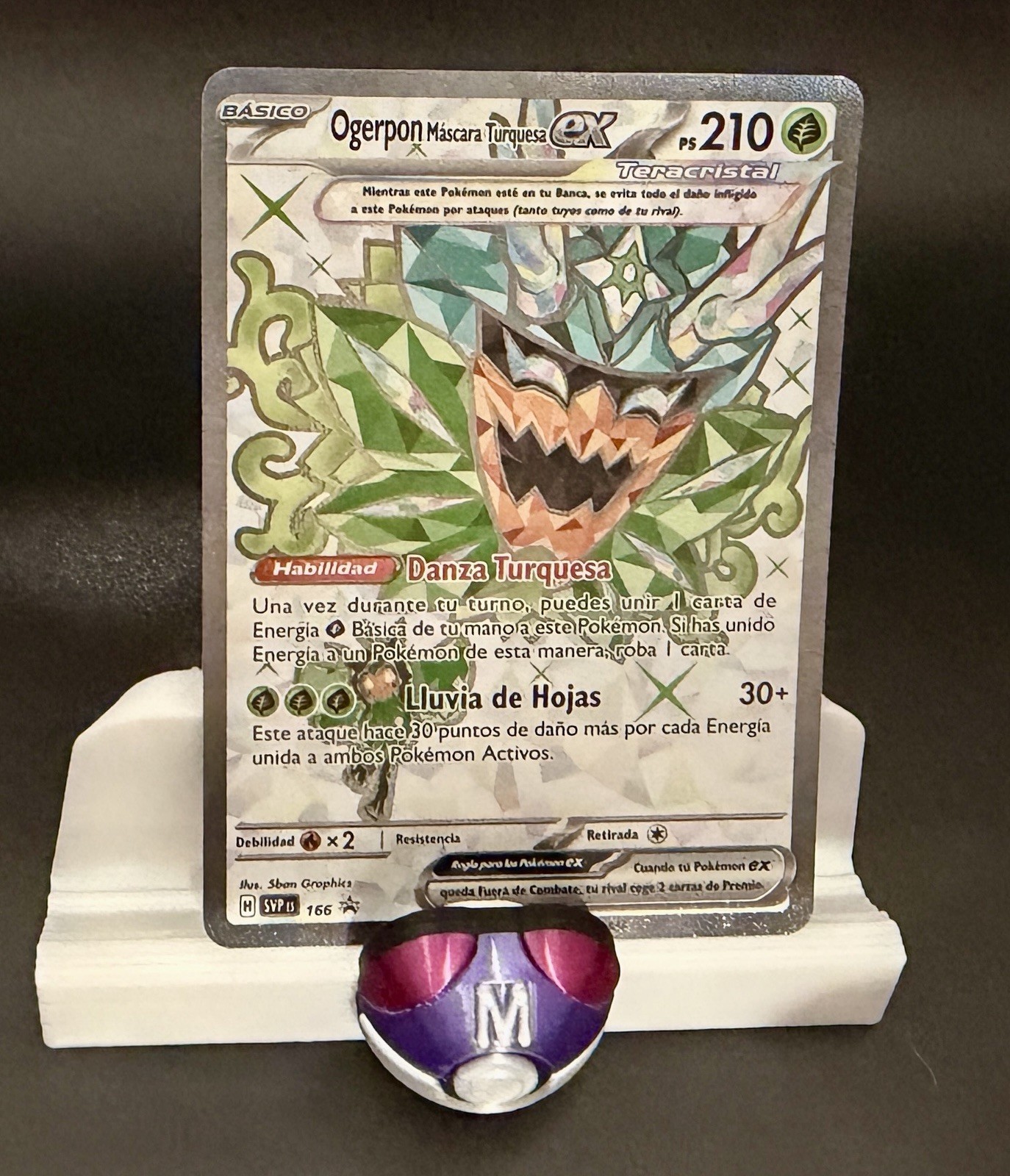 Teal Mask Ogerpon ex 166 Sv: Scarlet & Violet Promo Cards Holo
