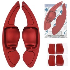 BRANDT Schaltwippen Verlängerung SET ROT für SKODA OCTAVIA III 5E 12-20