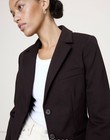 NWT Banana Republic Women SLIM EVERYWHERE PONTE BLAZER Large Ganache Brown $198 — photo 4