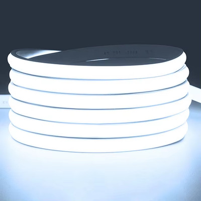 COB LED Strip 220V Switch ON/OFF with EU Plug 220V LED Strip Lights Flexible Lam