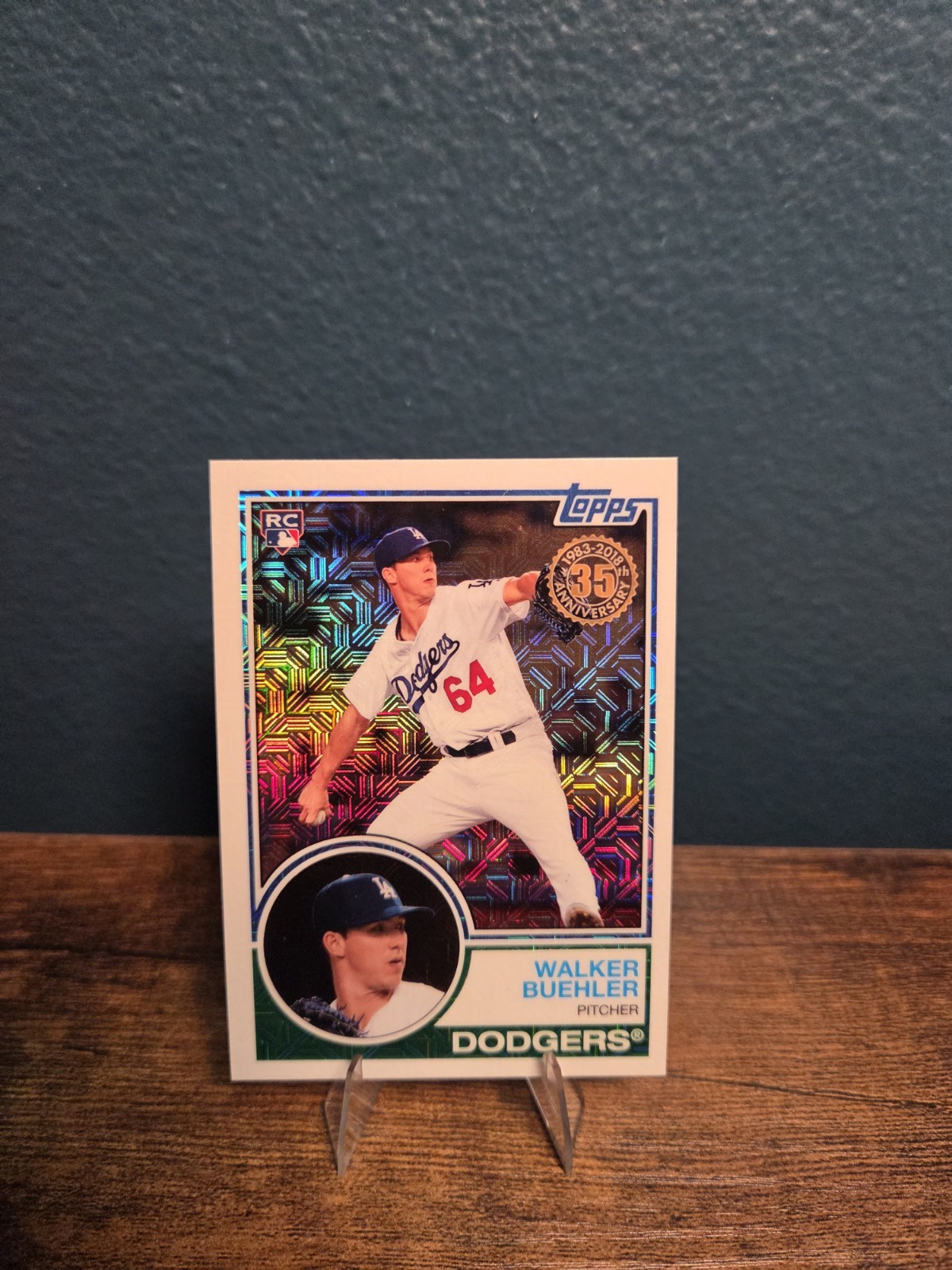 2018 Topps - Silver Pack '83 Chrome Walker Buehler #33 - Mojo Refractor (RC)