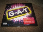 G-A-Y 20 YEARS OF LEGENDARY CLASSICS USED THREE DISC UK CD ALBUM INC LADY GAGA.