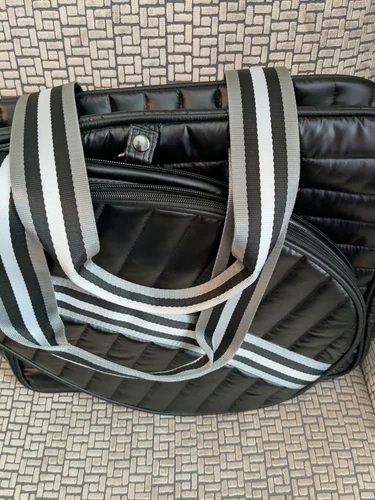 Black Tennis Bag By Think Royln - Picture 6 of 13
