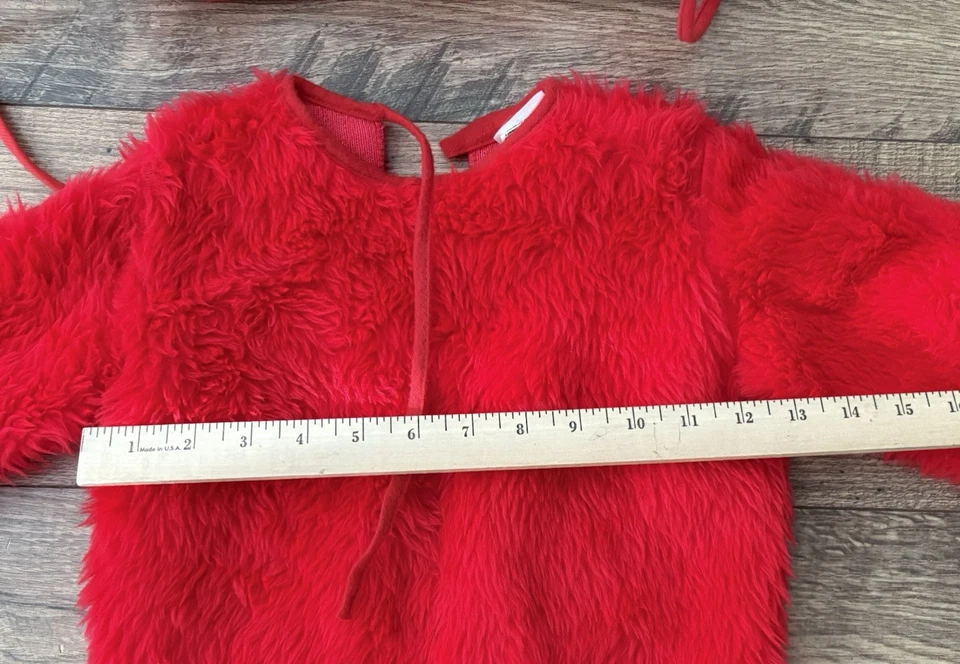 Disfraz 2012 Plaza Sésamo Disfraz de piel de olmo talla 2-4 Foto 2 de 4