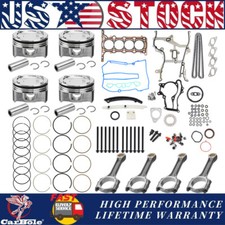 Juego de juntas de cabeza de motor y ConRod y pistón para Buick Encore Chevy Cruze Sonic 1,4 L