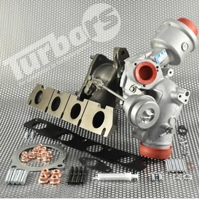 Turbocompresseur Audi A4 B7 A6 C6 2.0 TFSI + nouveau collecteur d'échappement