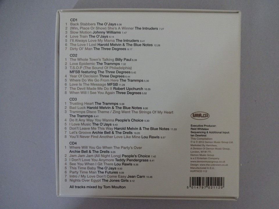 PHILADELPHIA INTERNATIONAL CLASSICS- TOM MOULTON REMIXES- DEMON MUSIC ...