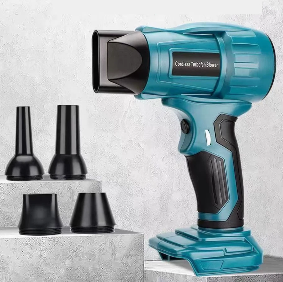 MARKENLOS Mini-Gebläse Jet Fan für makita cordless Turbofan Blower (Ohne Akku) inkl.Düse
