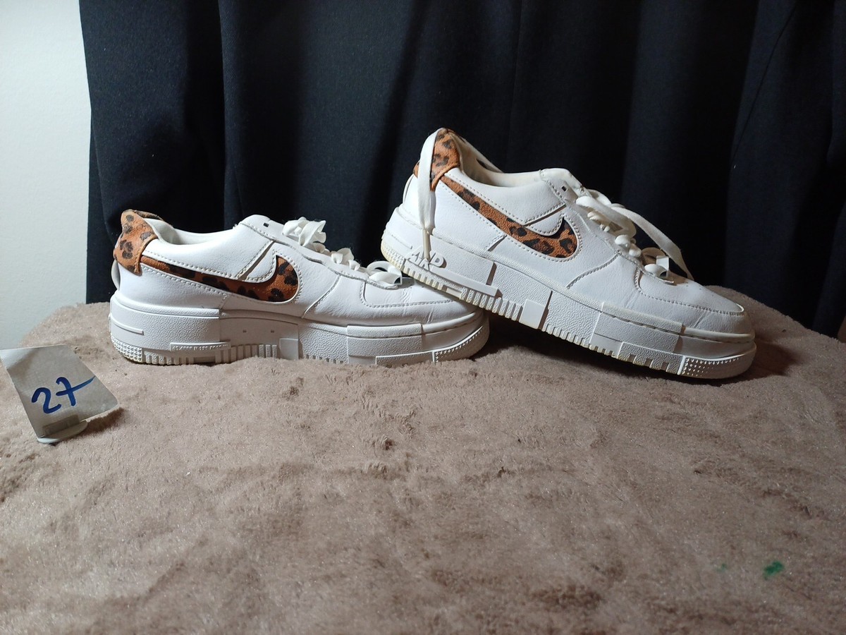 Cv8481 Nike Air Force Pixel Se Trainers Leopard Af1 Giày Nike Air