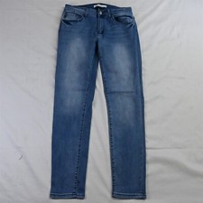 KanCan 9 / 28 Mid Rise Skinny Light Wash Stretch Denim Jeans