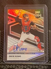 Drew Romo 2020 Elite Extra - Base Auto -  #  35  Rockies