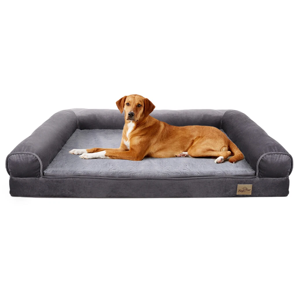 Top paw orthopedic hotsell fashion bolster bed
