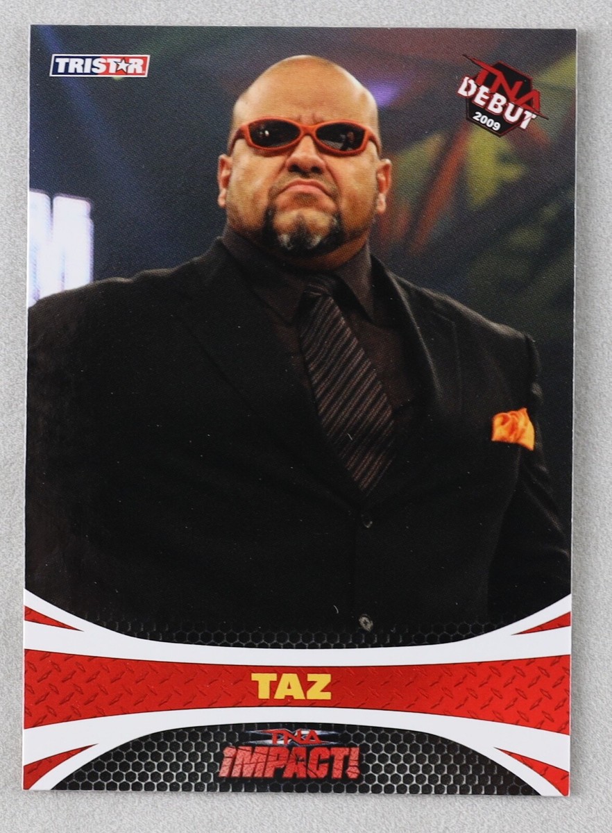 ECWプロレスカード TAZ タズ Tazz TNA Pro Wrestling Trading Card WWF Tristar Wrestler Action