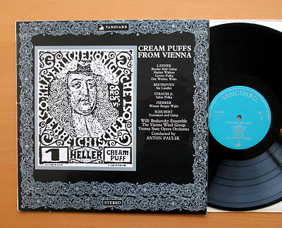 Cream Puffs From Vienna Anton Paulik 1967 Vanguard VSL 11014 Stereo NM/EX