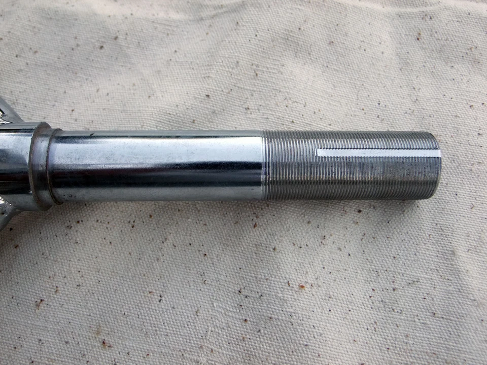 NOS 1970's Original Freestyle BMX Bike Front Fork, Chrome, 16 inch - Image 4 of 4