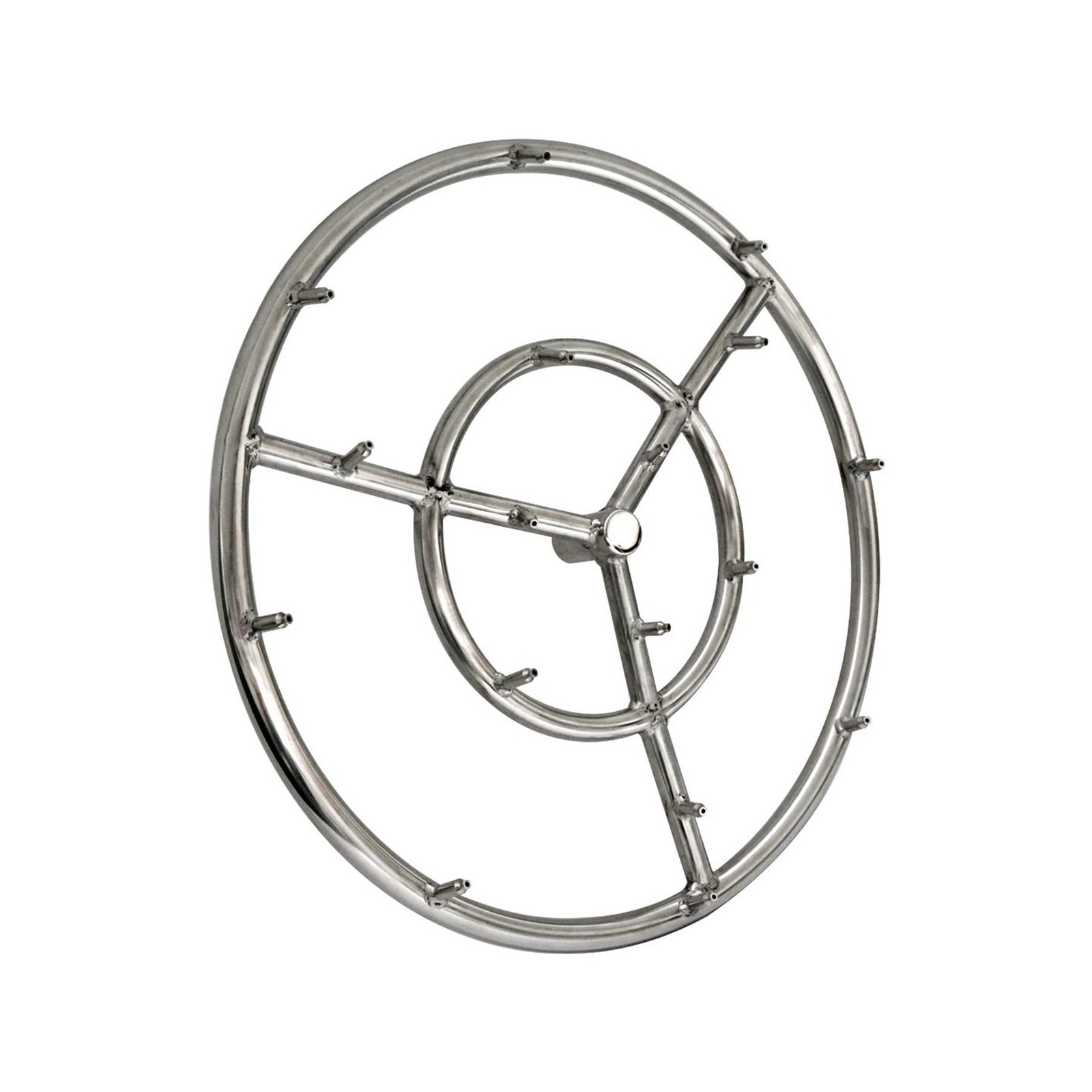 Skyflame 18 Inch Round Stainless Steel Fire Pit Jet Burner Ring High