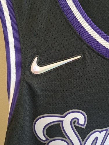 2xl Nike De’Aaron Fox Sacramento Kings City Edition Jersey 75th Anniversary Nba - Picture 9 of 9